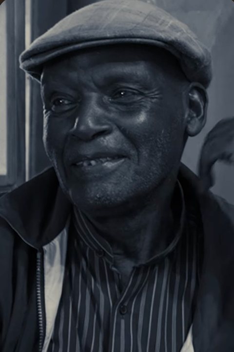 Portrait of Mzee Daniel, house painter in Nairobi